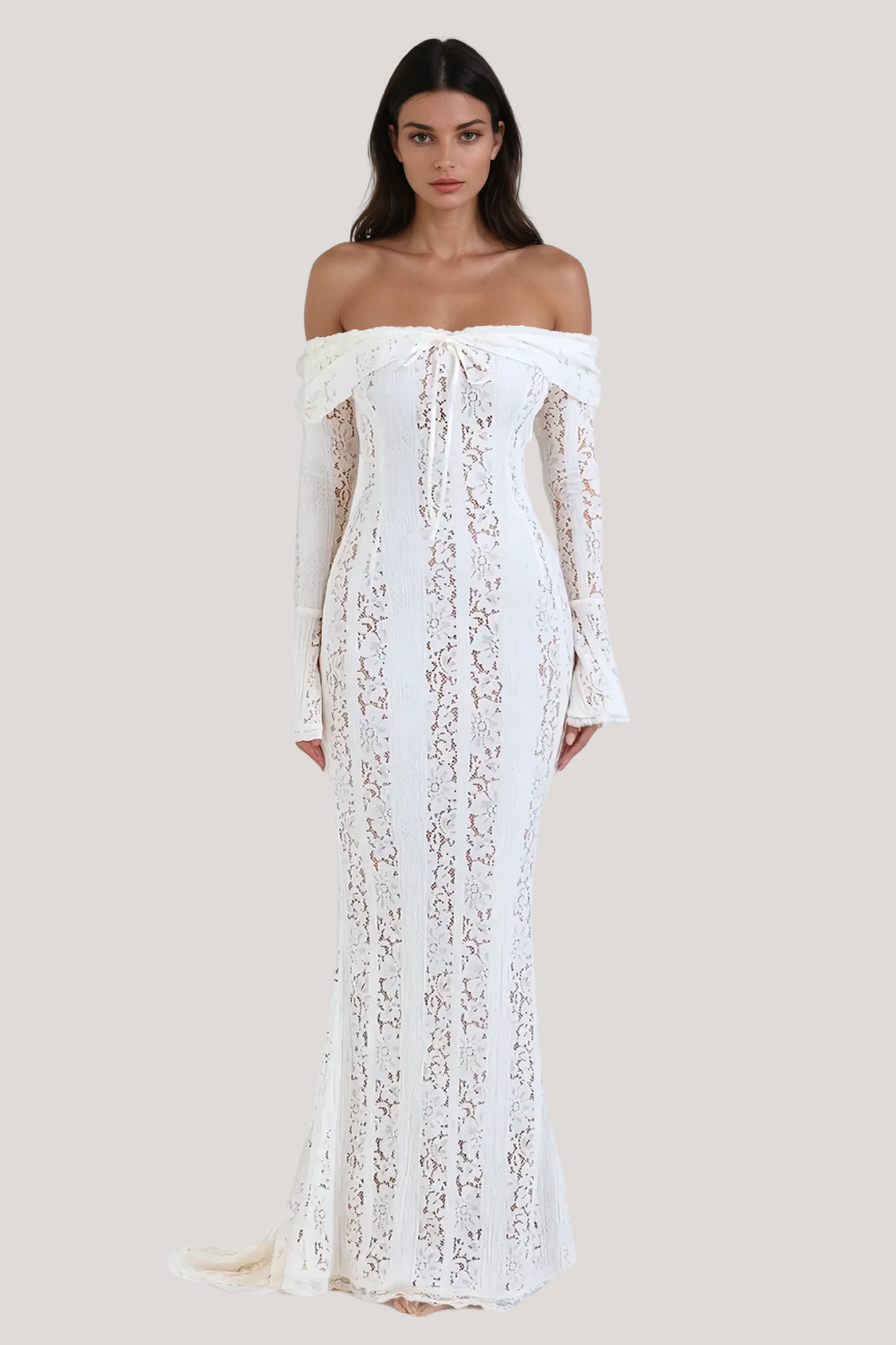 JENNA | OFF-SHOULDER MAXI DRESS